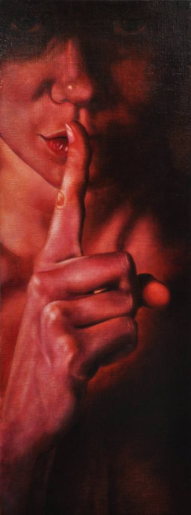 Original Photorealism Erotic Paintings by julian day