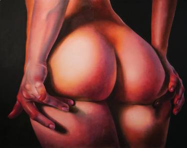 Original Erotic Painting by julian day