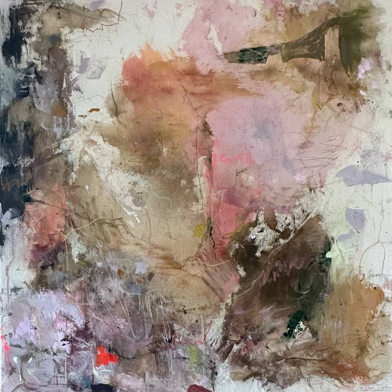 まりあ BETWEEN A & B Painting by Adrienne Jackson | Saatchi Art