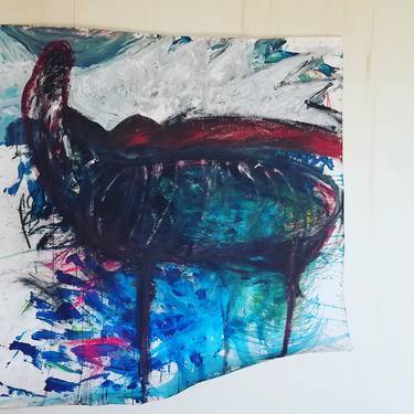 Original Conceptual Animal Painting by Mary Veale