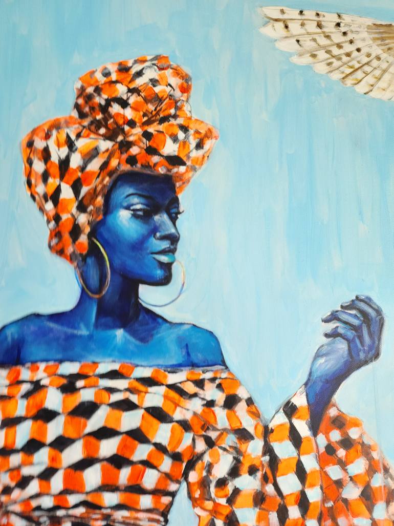 Original Contemporary Women Painting by Gerhard Van Vuuren