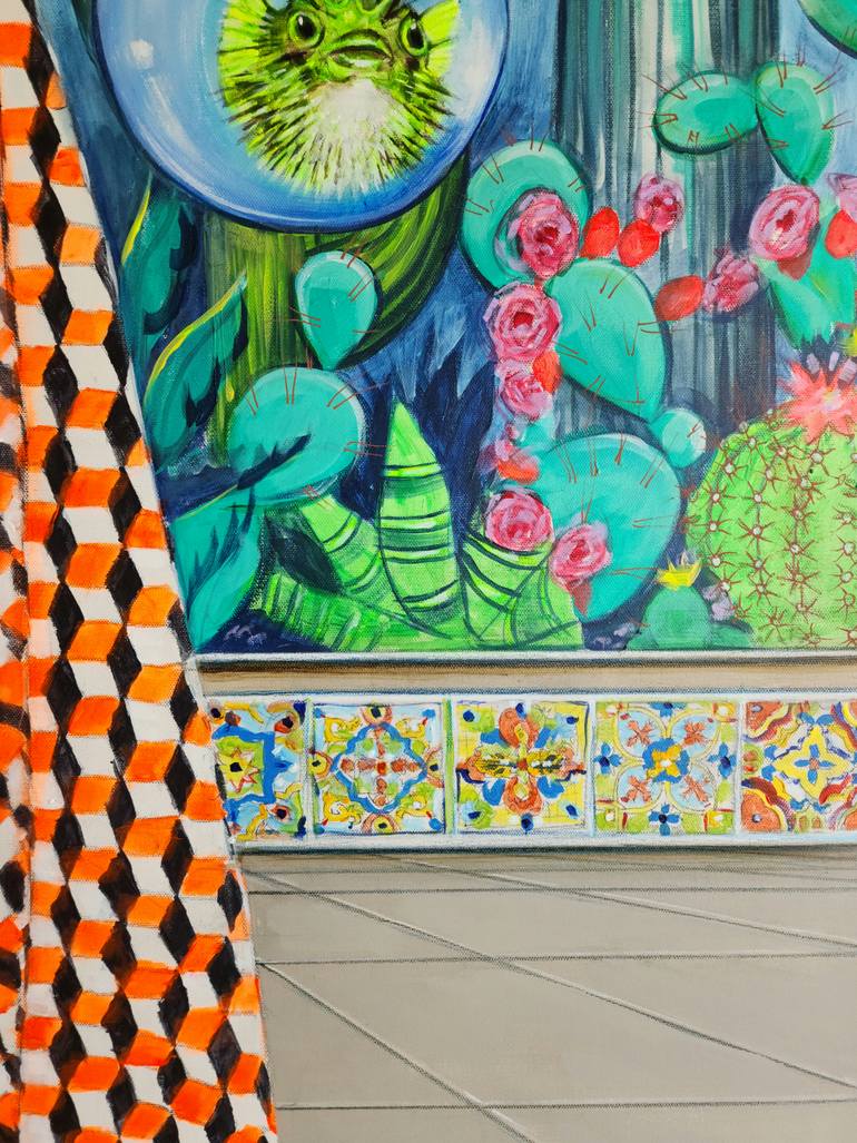 Original Contemporary Women Painting by Gerhard Van Vuuren