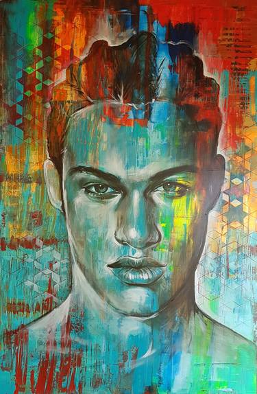 Original Portrait Paintings by Gerhard van Vuuren