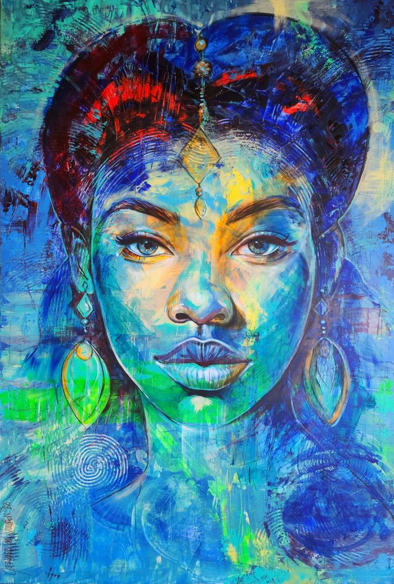 Nandi - a young Zulu Queen - Print