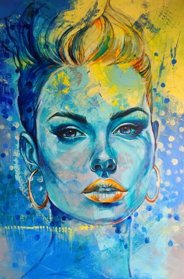 Original Contemporary Women Paintings by Gerhard van Vuuren