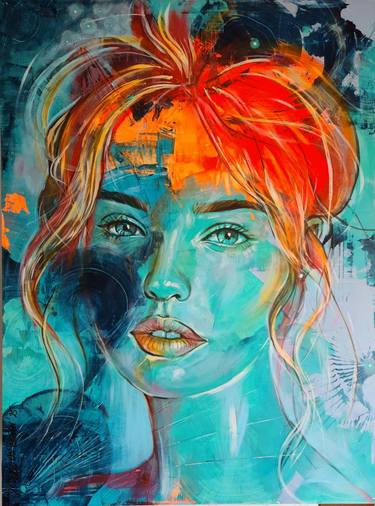 Original Contemporary Women Painting by Gerhard Van Vuuren