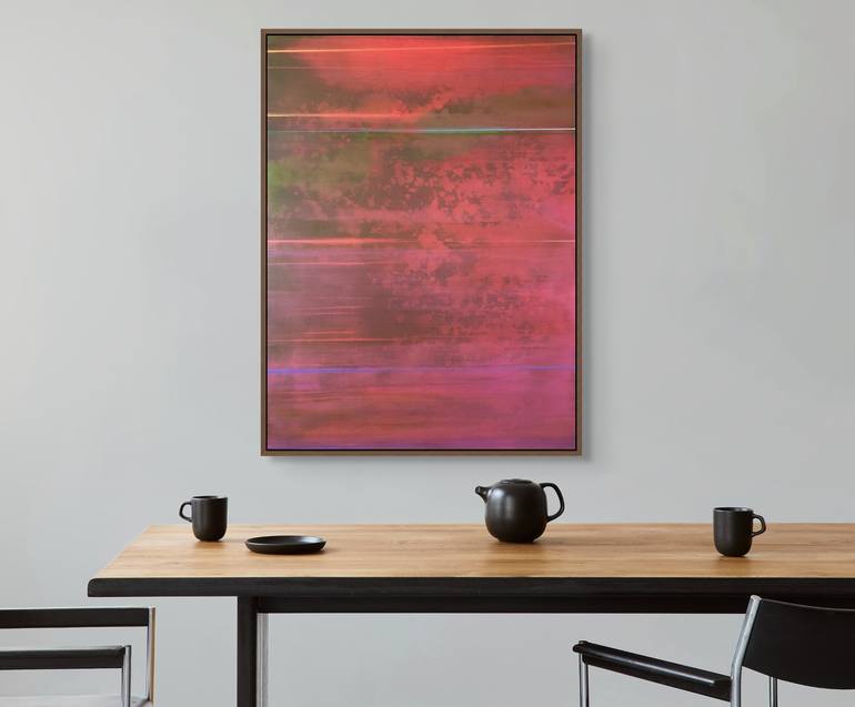 Original Abstract Expressionism Abstract Painting by Heather Weston