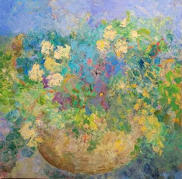 Original Floral Paintings by Marsha Heller