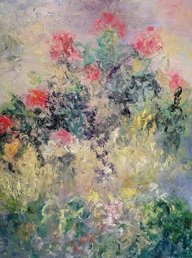 Print of Abstract Expressionism Botanic Paintings by Marsha Heller