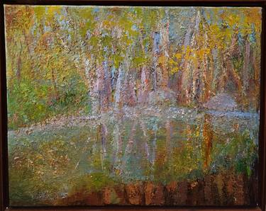 Print of Impressionism Nature Paintings by Marsha Heller