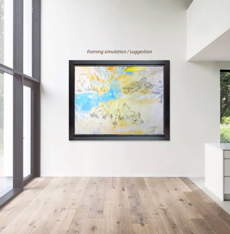 Original Contemporary Landscape Painting by Catalin Ilinca