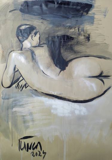 Print of Fine Art Nude Drawings by Catalin Ilinca