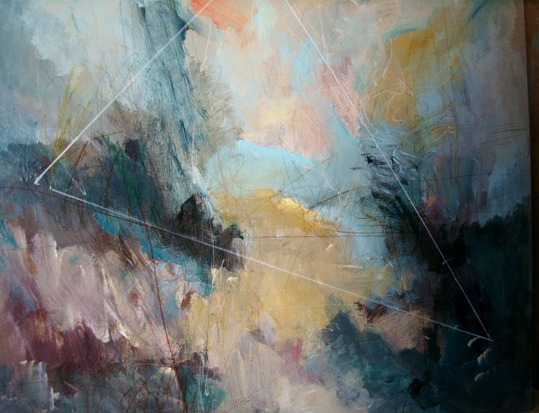 Original Abstract Painting by Catalin Ilinca
