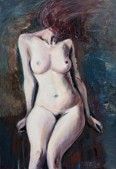 Print of Nude Paintings by Catalin Ilinca