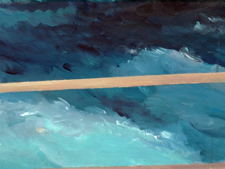 Original Conceptual Seascape Painting by Catalin Ilinca