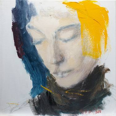 Print of Expressionism Portrait Paintings by Catalin Ilinca