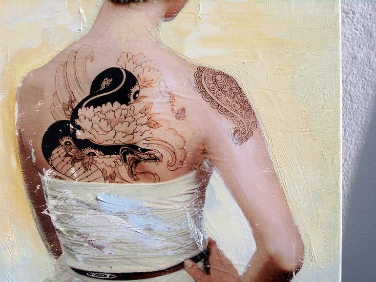 Original Figurative Women Painting by Catalin Ilinca