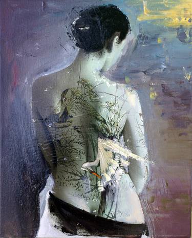 Print of Figurative Women Paintings by Catalin Ilinca
