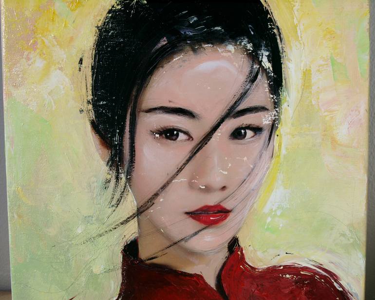 Original Figurative People Painting by Catalin Ilinca