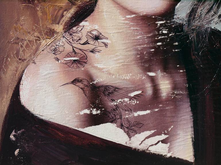 Original Figurative People Painting by Catalin Ilinca