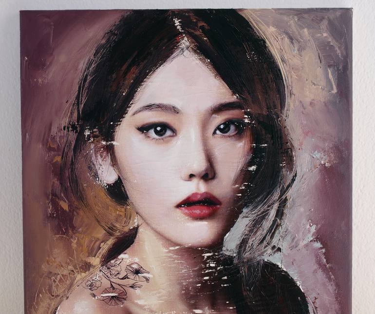 Original Figurative People Painting by Catalin Ilinca