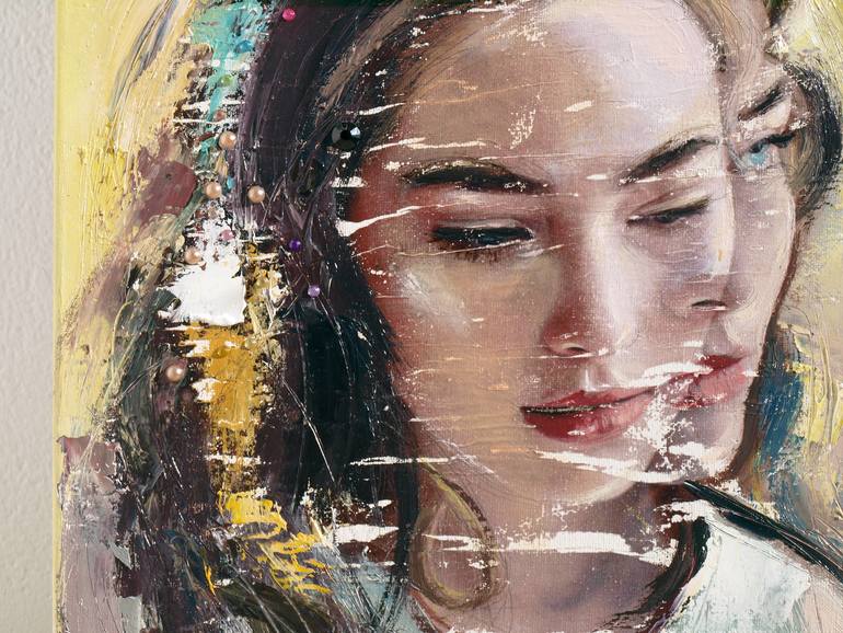 Original Figurative People Painting by Catalin Ilinca