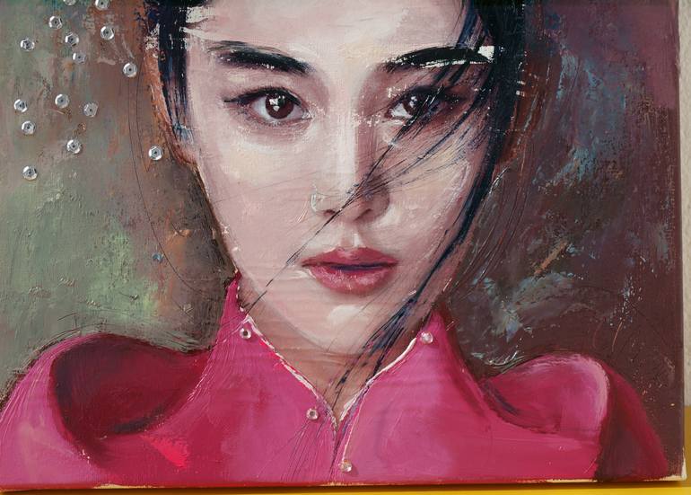 Original Figurative People Painting by Catalin Ilinca