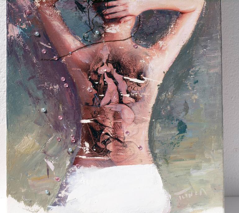 Original Figurative Women Painting by Catalin Ilinca