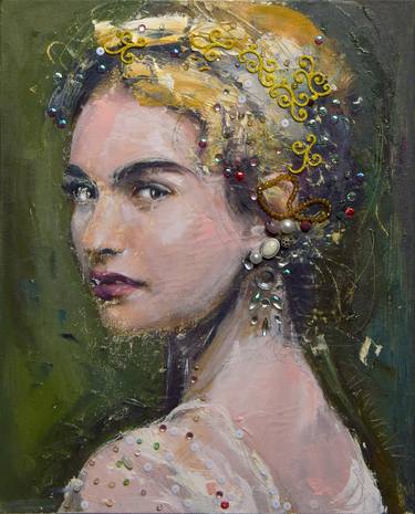 Print of Portrait Paintings by Catalin Ilinca