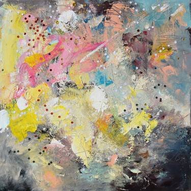 Original Abstract Expressionism Abstract Paintings by Catalin Ilinca