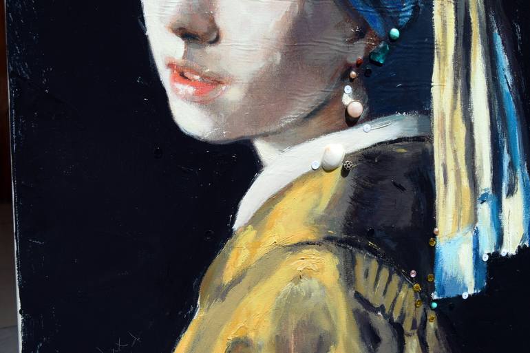 Original Portraiture Portrait Painting by Catalin Ilinca