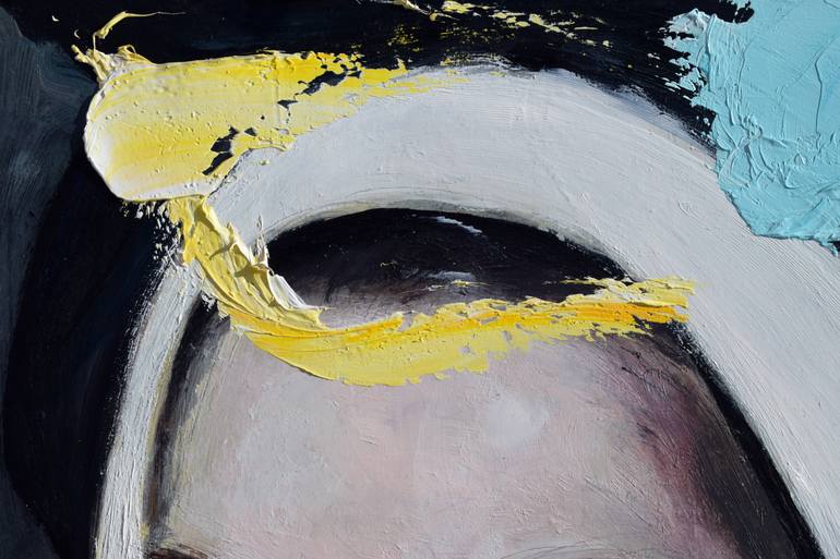 Original Figurative People Painting by Catalin Ilinca