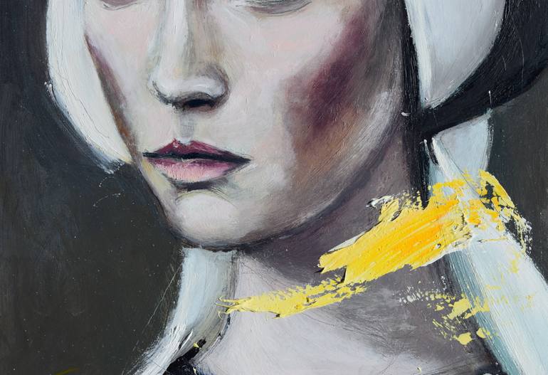 Original Figurative People Painting by Catalin Ilinca