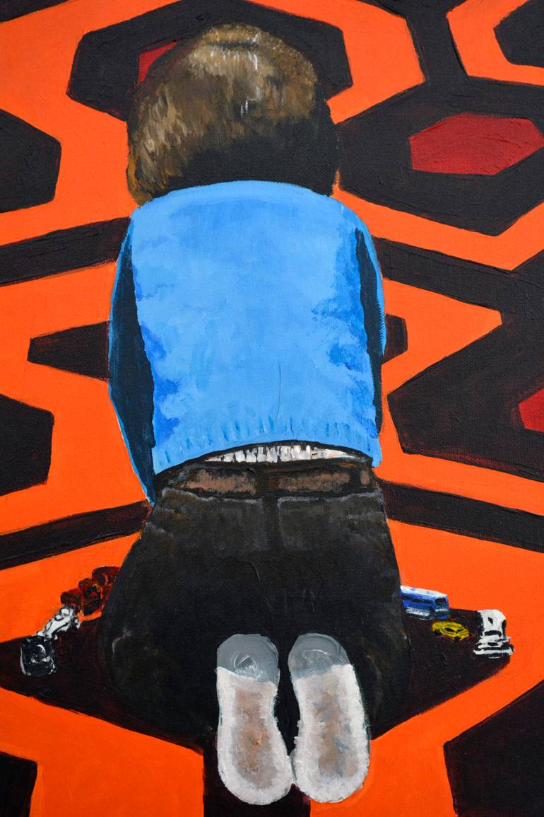 Original Impressionism Pop Culture/Celebrity Painting by Juan Carlos Vizcarra