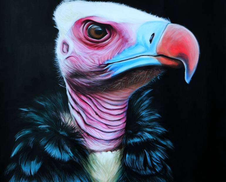 vulture painting