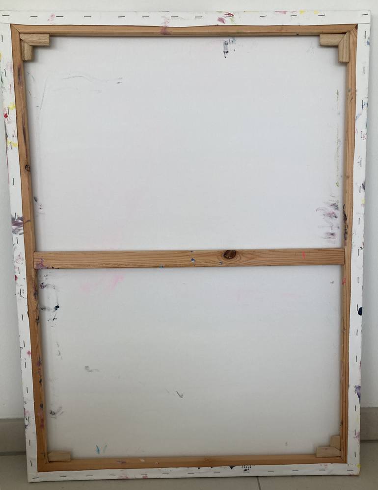 Original Abstract Expressionism Love Collage by Frida B