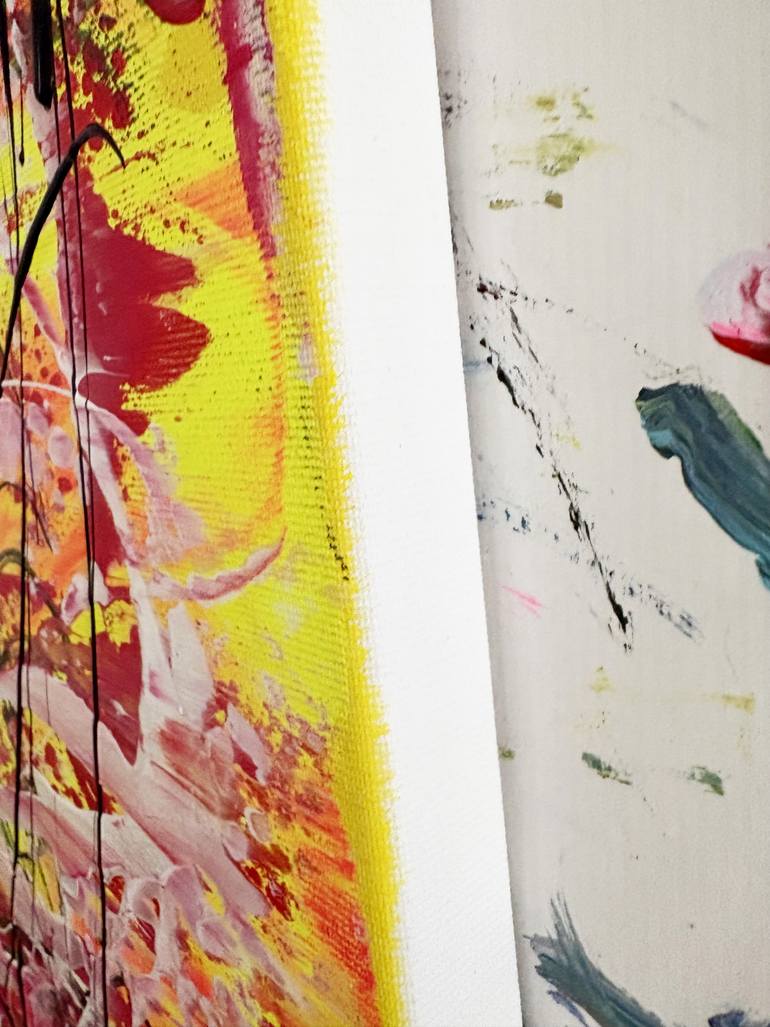 Original Abstract Expressionism Cinema Collage by Frida B