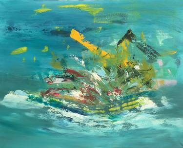 Print of Abstract Boat Paintings by Frida B