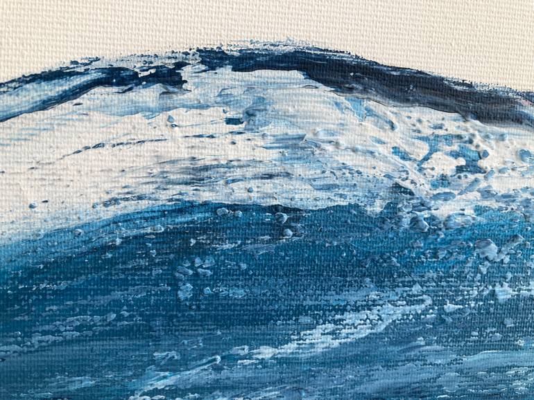 Original Abstract Love Painting by Frida B
