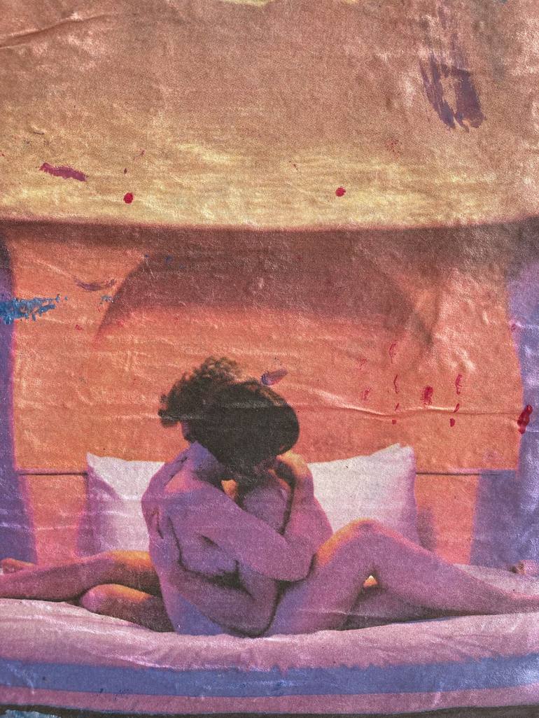 Original Love Collage by Frida B