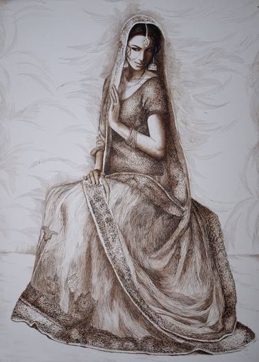Original Culture Drawing by Syed Muhammad
