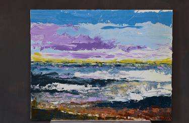 Print of Abstract Seascape Paintings by Mauricio Villamil