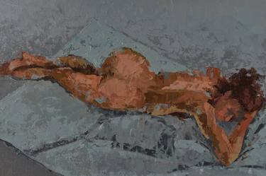 Print of Nude Paintings by Mauricio Villamil