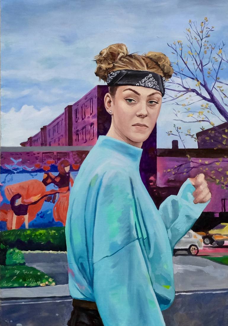 Stella Painting by Danielle Klebes Saatchi Art