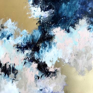 Original Abstract Expressionism Abstract Paintings by Sana Jamlaney