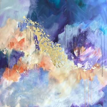Original Abstract Expressionism Abstract Paintings by Sana Jamlaney