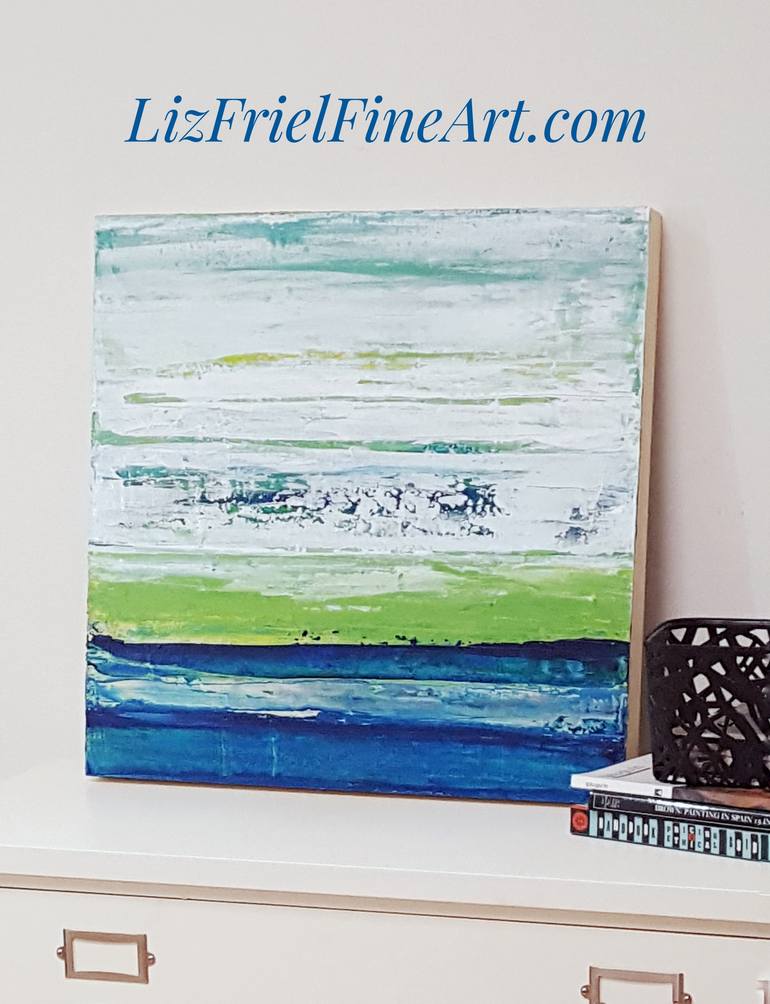 Original contemporary Abstract Painting by Liz Friel