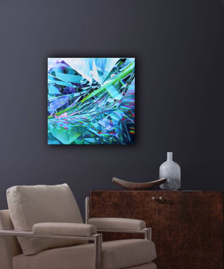 Original Abstract Painting by Cliff Kearns
