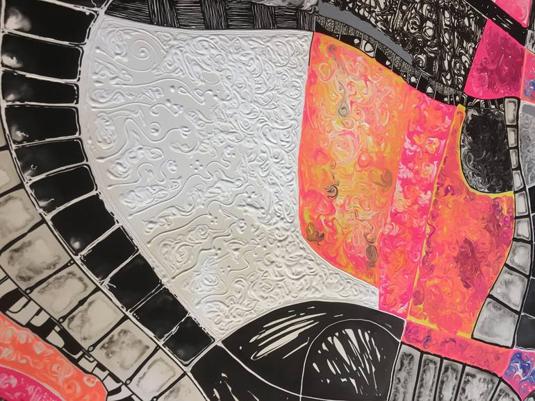 Original Cubism Abstract Painting by Matt O'Neill