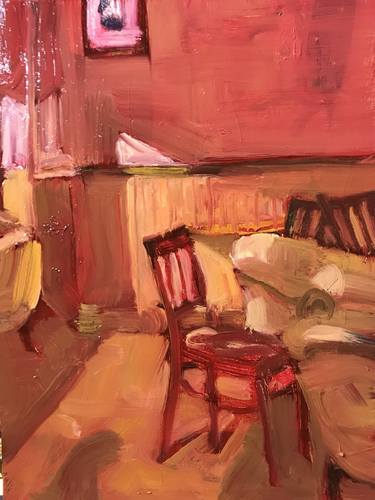Red Chair in the Cafe thumb